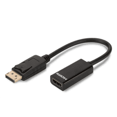 Assmann Display Port -> HDMI átalakító fekete (AK-340400-001-S) (AK-340400-001-S)