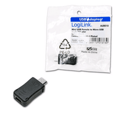 LogiLink AU0010 Mini USB anya -> micro USB apa adapter (AU0010) (AU0010)