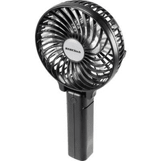 BaseTech Akkus kézi ventilátor, fekete, BT-1626085 (BT-1626085)