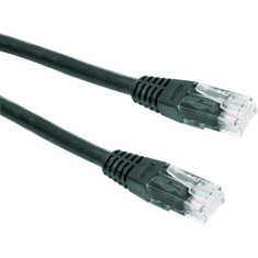 Gembird Cablexpert UTP CAT5e patch kábel 2m fekete (PP12-2M/BK) (PP12-2M/BK)