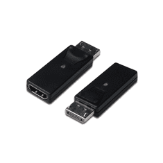 Assmann Display Port -> HDMI átalakító fekete (AK-340602-000-S) (AK-340602-000-S)