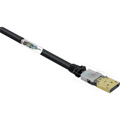 Renkforce Kijelző csatlakozó Csatlakozókábel [1x DisplayPort dugó - 1x DisplayPort dugó] 10.00 m Fekete (RF-3433996)