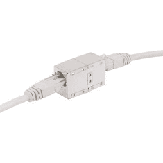 Renkforce Hálózati kábel toldó adapter CAT 5e [1x RJ45 alj - 1x RJ45 alj] fehér (RF-4145361)