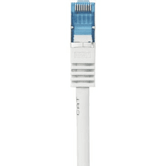 Renkforce RJ45-ös patch kábel, hálózati LAN kábel, tűzálló, CAT 6A S/FTP [1x RJ45 dugó - 1x RJ45 dugó] 0,25 m szürke, (RF-4145277)