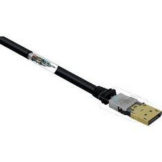 Renkforce DisplayPort kábel [1x DisplayPort dugó - 1x DisplayPort dugó] 4,5 m fekete 3840 x 2160 pixel (RF-4212207)
