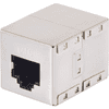 Hálózati kábel toldó adapter CAT 6 [1x RJ45 alj - 1x RJ45 alj] fémes (RF-4212189)