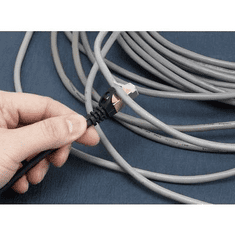 Renkforce CAT7 F/FTP hálózati kábel rugalmas bepattanó füllel, 1 m, Flex (RF-4241886)