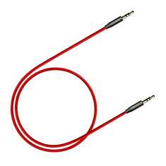 BASEUS Yiven 3,5mm AUX mini jack audiokábel 1,5 m piros (CAM30-C91) (CAM30-C91)