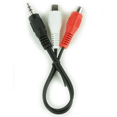 Gembird Cablexpert audio kábel Jack 3.5mm Male --> 2x RCA (CINCH) Female 20cm (CCA-406) (CCA-406)
