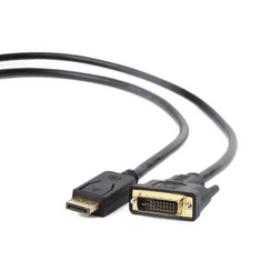 Gembird Cablexpert Display port male --> DVI-D male kábel 1 m (CC-DPM-DVIM-1M) (CC-DPM-DVIM-1M)