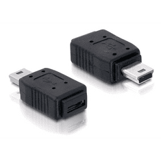 DELOCK DL65155 USB mini male --> USB micro-A+B female adapter (DL65155)