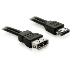 DELOCK DL84389 Power Over eSata 5V hosszabbító kábel 1m fekete (DL84389)