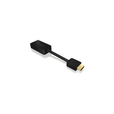 RaidSonic ICY BOX HDMI -> VGA adapter kábel fekete (IB-AC502) (IB-AC502)