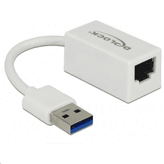 DELOCK 65905 USB 3.0 > Gigabit LAN átalakító, kompakt, fehér (65905)