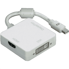 Hama mini DisplayPort apa -> DisplayPort / HDMI / DVI-I anya adapter (53245) (53245)