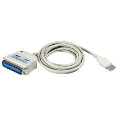 Aten átalakító USB Type-A - IEEE 1284 Parallel 1.8m (UC1284) (UC1284)