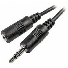 Gembird Cablexpert audio kábel Jack 3.5mm Male --> Jack 3.5mm Female 1,5m (CCA-423) (CCA-423)