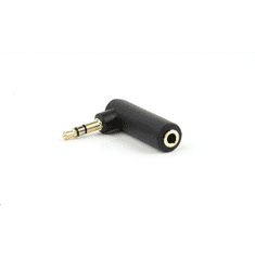 Gembird Cablexpert audio adapter Jack 3,5mm, 90° (A-3.5M-3.5FL) (A-3.5M-3.5FL)