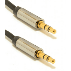 Gembird Cablexpert 3.5 mm sztereo audio kábel 0.75m (CCAP-444-0.75M) (CCAP-444-0.75M)