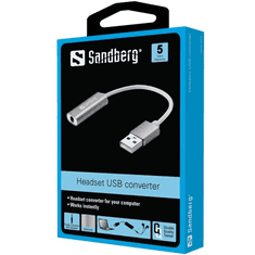 Sandberg Headset USB konverter (134-13) (134-13)