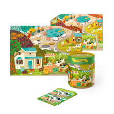 DoDo Mon - Farm 50db-os puzzle és társasjáték (MON200111) (MON200111)