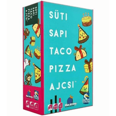 Asmodee Blue Orange Games Süti, sapi, taco, pizza, ajcsi társasjáték (BLU34844) (BLU34844)