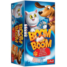 Trefl Kutyák és Macskák: Boom-Boom társasjáték (01993) (TR01993)