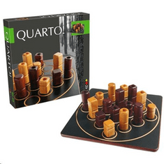 GIGAMIC Quarto Mini logikai fa társasjáték (GIG10119) (GIG10119)