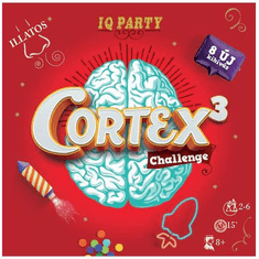 Asmodee Captain Macaque Cortex Challenge 3 - IQ party társasjáték (CMC10004) (CMC10004)