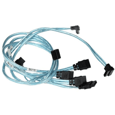 SuperMicro SATA kábel szett 4db 20-30-40-60 cm (CBL-0186L) (CBL-0186L)