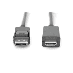 Digitus AK-340303-030-S DisplayPort -> HDMI átalakító kábel 3m fekete (AK-340303-030-S)