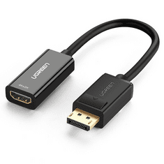 Ugreen MM137 DisplayPort - HDMI adapter fekete (40362 ) (UG40362)