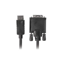 Lanberg DisplayPort --> DVI-D kábel 1m (CA-DPDV-10CU-0010-BK) (CA-DPDV-10CU-0010-BK)