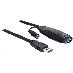 DELOCK USB 3.0 hosszabbító kábel, aktív 10 m (83415)
