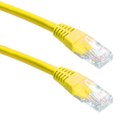 Gembird Cablexpert UTP CAT5e patch kábel 3m sárga (PP12-3M/Y) (PP12-3M/Y)