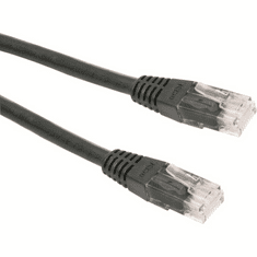 Gembird Cablexpert FTP CAT6 patch kábel 1m fekete (PP6-1M/BK) (PP6-1M/BK)