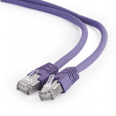 Gembird FTP CAT6A patch kábel 1m lila (PP6A-LSZHCU-V-1M) (PP6A-LSZHCU-V-1M)