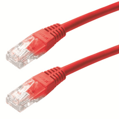 Gembird Cablexpert UTP CAT5e patch kábel 0.5m piros (PP12-0.5M/R) (PP12-0.5M/R)