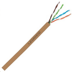LEGRAND fali kábel, réz, Cat5e UTP, PVC, bézs, 305m (632715) (632715)