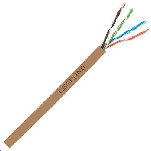 LEGRAND fali kábel, réz, Cat5e UTP, PVC, bézs, 305m (632715) (632715)