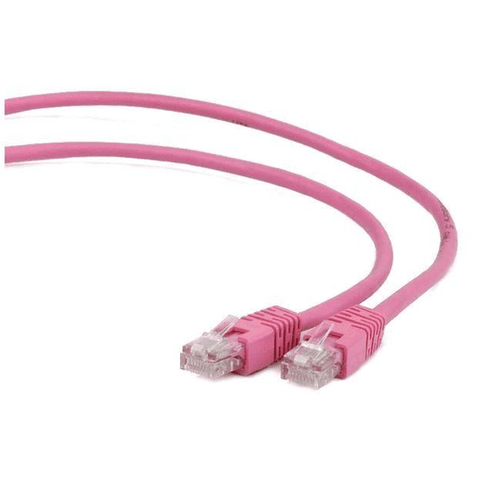 Gembird Cablexpert UTP CAT5e patch kábel 3m rózsaszín (PP12-3M/RO) (PP12-3M/RO)