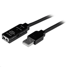 Startech StarTech.com USB hosszabbító kábel fekete (USB2AAEXT15M) (USB2AAEXT15M)