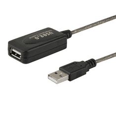 SAVIO CL-76 aktív USB hosszabító hábel aktív 5m (CL-76)