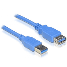 DELOCK 82541 USB 3.0 Type-A hosszabbító kábel 5m kék (delock82541)