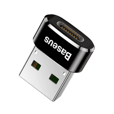 BASEUS USB-C – USB-A adapter fekete (CAAOTG-01) (CAAOTG-01)