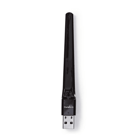 Nedis AC600 Dual Band USB2.0 Wi-Fi adapter (WSNWA600BK) (WSNWA600BK)