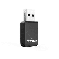 Tenda vezeték nélküli USB hálózati adapter 433Mbps fekete (U9) (U9)
