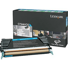Lexmark C734A1CG Cyan Toner (C734A1CG)