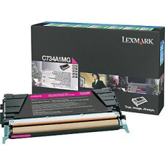 Lexmark C734A1MG Magenta Toner (C734A1MG)