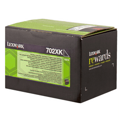 Lexmark 702XKE extra nagy kapacitású festékkazetta (8k) fekete (70C2XKE) (70C2XKE)